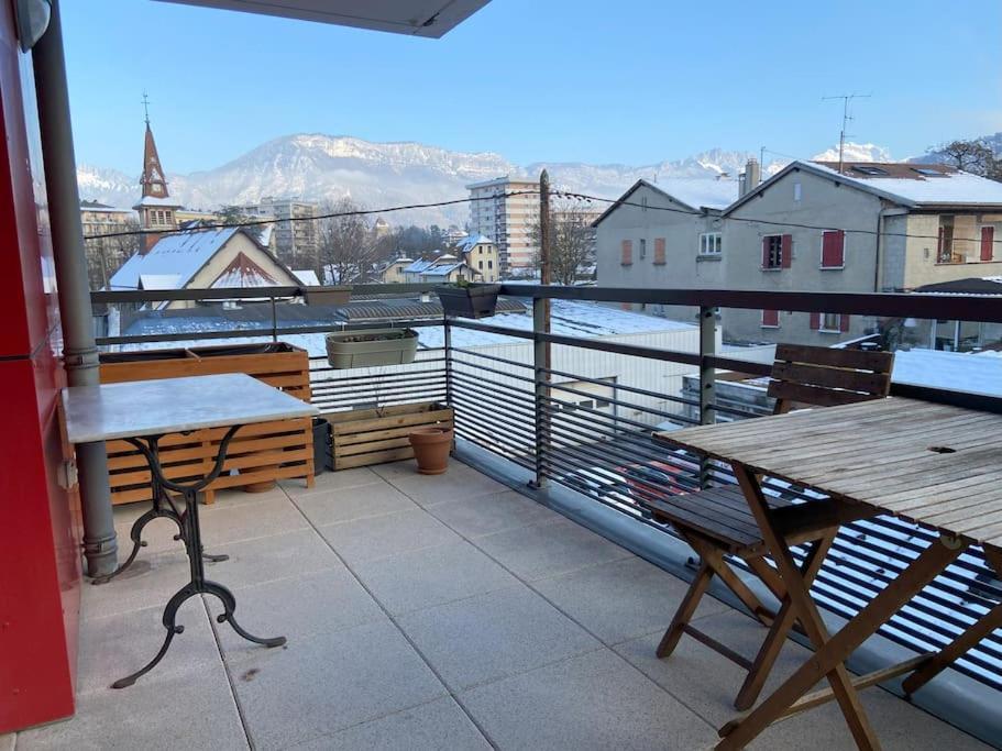 La Parenthese - Annecy- Grande Terrasse - Chambre - Garage Extérieur photo